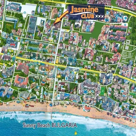 Studio In Club Jasmine For 3 Guests & Free Parking Σάνι Μπιτς